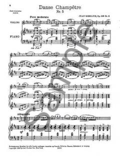 Danse Champetre No. 5 Op. 106 No. 5 von Jean Sibelius 