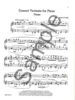 Concert Variants von Norman Dello Joio 