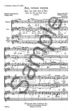 Ave Verum Corpus (Josquin Desprez) 