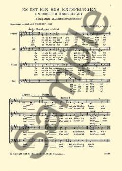 Es ist ein Ros entsprungen Op. 10 (Hugo Distler) 