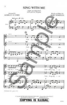 Sing With Me von Mary Donnelly 