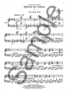 Pieces of China von Morton Gould für Klavier solo im Alle Noten Shop kaufen - GS80301