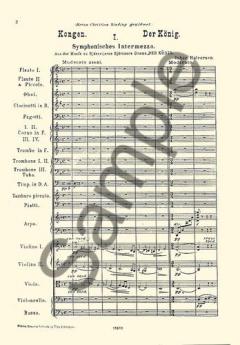 Der Konig 'Kongen 1' von Johan Halvorsen 