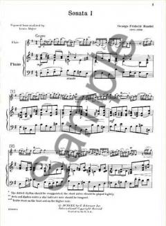 Seven Sonatas for Flute and Piano von Georg Friedrich Händel 