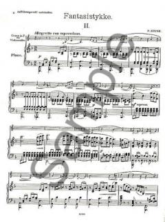 Fantasy Piece For Cello And Piano No. 2 von Peter Heise im Alle Noten Shop kaufen