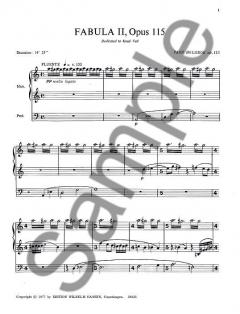 Fabula II Op. 115 von Vagn Holmboe 