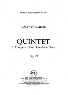 Brass Quintet Op. 79 (Vagn Holmboe) 