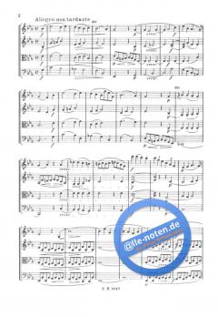 Streichquartett Es-Dur op. 12 von Felix Mendelssohn Bartholdy im Alle Noten Shop kaufen - ETP47