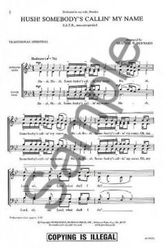 Hush! Somebody's Calling My Name 