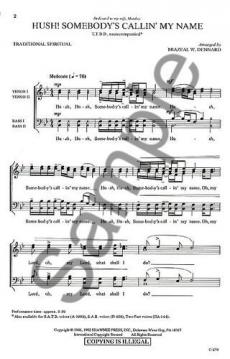 Hush Somebody's Calling My Name 