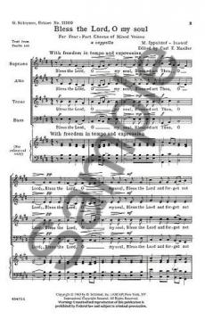 Bless The Lord, O My Soul (Michail Ippolitov-Ivanov) 