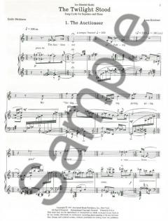 The Twilight Stood von Leon Kirchner 
