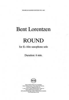 Lorentzen Round Alto Saxophone Solo 