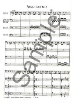 Arhus Etude For Percussion No.3 von Bent Lylloff im Alle Noten Shop kaufen