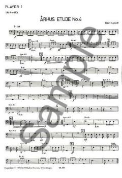 Arhus Etude For Percussion No.4 von Bent Lylloff im Alle Noten Shop kaufen