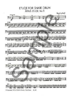Arhus Etude For Percussion No.9 (Bent Lylloff) 