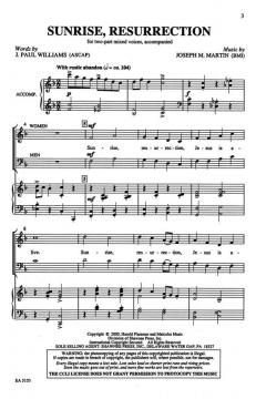Sunrise, Resurrection (Joseph A. Martin) 