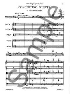 Concertino D'Hiver Op. 327 (Darius Milhaud) 