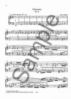 Chaconne Op. 32 von Carl Nielsen 