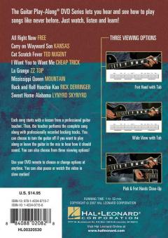 Guitar Play-Along DVD Vol. 1: Classic Rock 