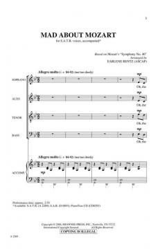 Mad About Mozart (W.A. Mozart) 