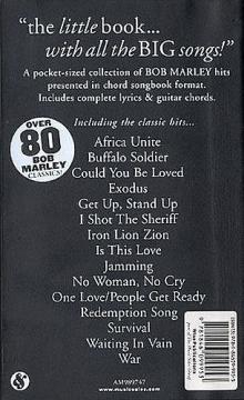 The Little Black Songbook von Bob Marley 