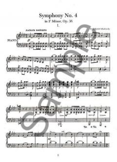 Symphonies Nos. 4-6 For Solo Piano von Pjotr Iljitsch Tschaikowski 