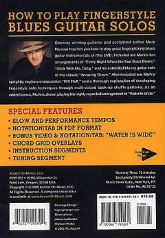 How to Play Fingerstyle Blues Guitar Solos von Mark Hanson 