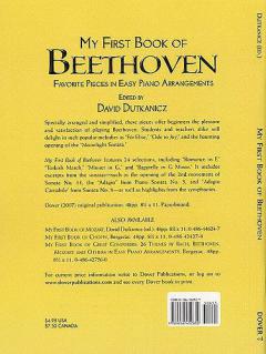 My First Book Of Beethoven von Ludwig van Beethoven 