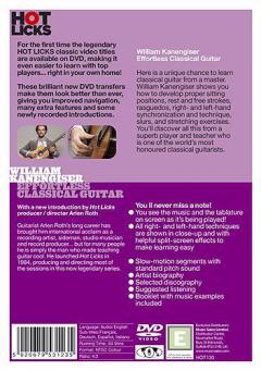 Hot Licks: William Kanengiser - Effortless Classical Guitar 