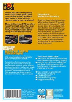 Hot Licks: Ginger Baker (Cream) 