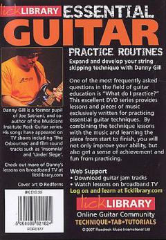 Essential Guitar Practice Routines: String Skipping von Danny Gill 