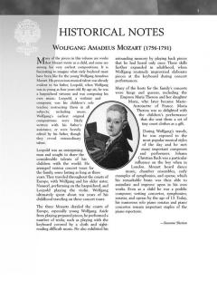 15 Easy Piano Pieces von Wolfgang Amadeus Mozart 