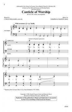 Canticle Of Worship (Joseph A. Martin) 