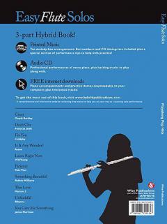 Playalong Pop Hits - Easy Flute Solos 