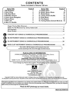 Aebersold Vol.120 Feelin' Good! Blues in B-3 