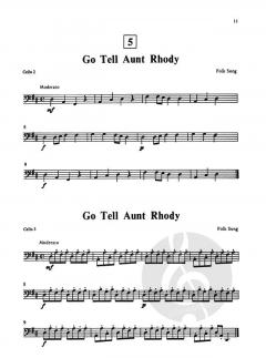 Suzuki Ensembles For Cello Vol. 1 von Rick Mooney im Alle Noten Shop kaufen (Einzelstimme)