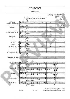 Egmont op. 84 von Ludwig van Beethoven 