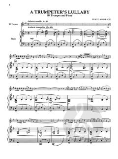 Trumpeter's Lullaby von Leroy Anderson im Alle Noten Shop kaufen