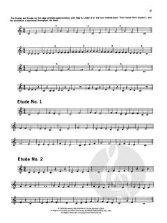 Studies And Melodious Etudes For French Horn, Level 1 von Fred Weber im Alle Noten Shop kaufen