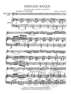 Serenade Basque von A. G: Hoffman 