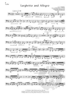 Larghetto And Allegro von Georg Friedrich Händel 