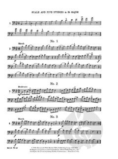 170 Original Studies For Trombone von Jaroslav Cimera 