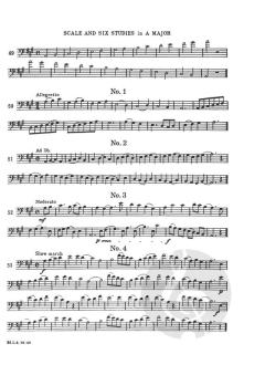 170 Original Studies For Trombone von Jaroslav Cimera 