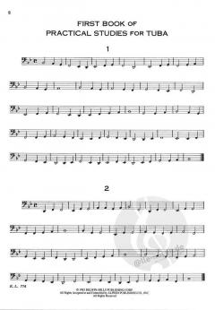 Practical Studies For Tuba Book 1 von Robert Getchell im Alle Noten Shop kaufen