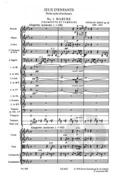 Jeux d'Enfants op. 22 von Georges Bizet 