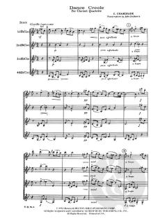 Dance Creole von Cecile Chaminade 