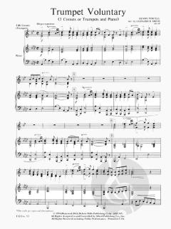 Trumpet Voluntary von Henry Purcell im Alle Noten Shop kaufen - FDENS00053