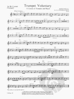 Trumpet Voluntary von Henry Purcell im Alle Noten Shop kaufen - FDENS00053