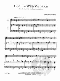 Brahms With Variations von Norman Goldberg 